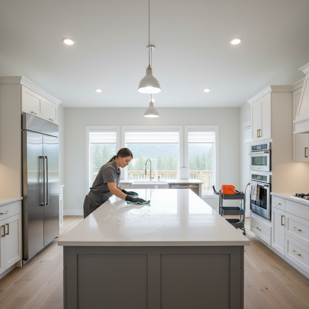 Professional deep cleaning service in Meridian Idaho home