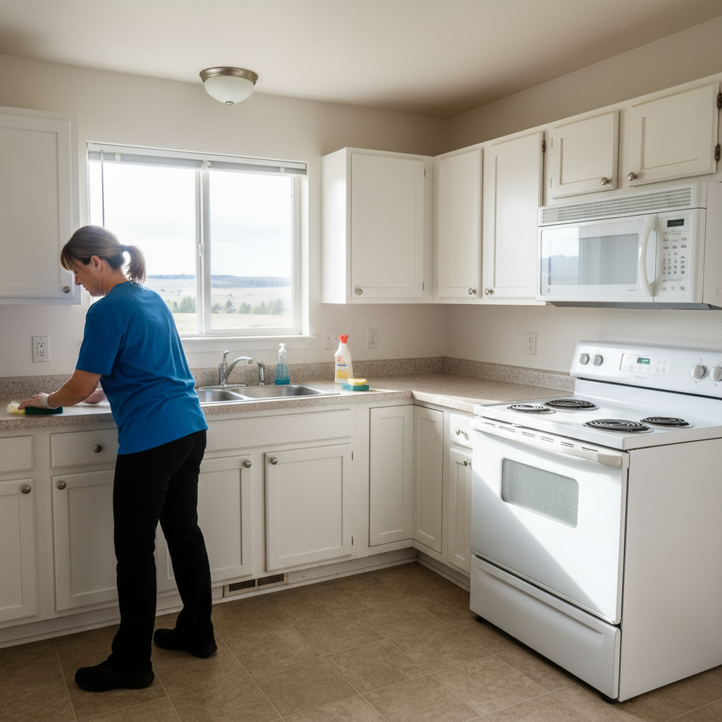 Professional deep cleaning service in Kuna Idaho home