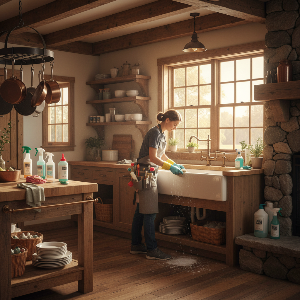 Professional deep cleaning service in Star Idaho home